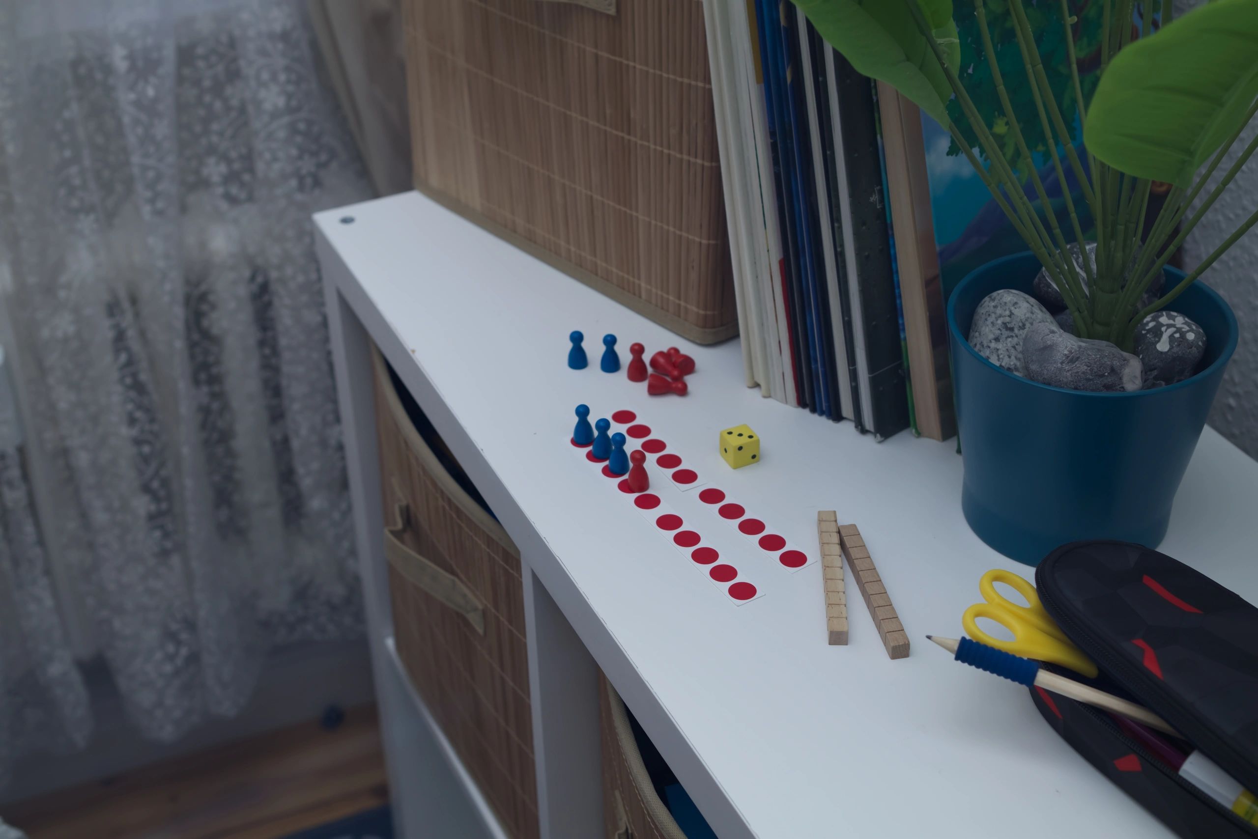 Printable mystery game setup for family play